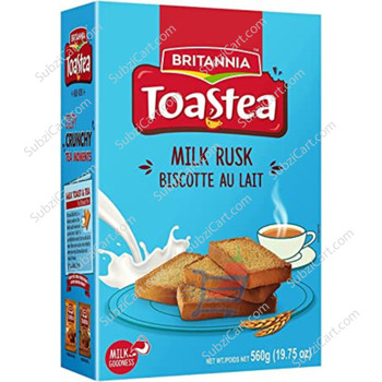 Britannia Milk Rusk, 610 Grams( Pack Of 1, Pack Of 2)