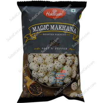 Haldiram's Magic Makhana Salt N Pepper, 30 Grams