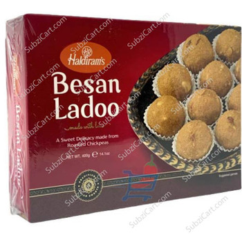 Haldiram's Besan Ladoo, 400 Grams