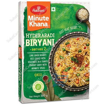 Haldiram's Hyderabadi Biryani, 300 Grams