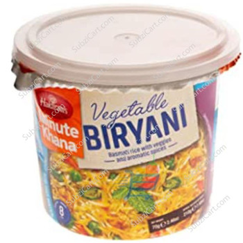 Haldiram's Vegetable Biryani, 70 Grams