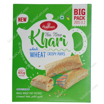 Haldiram's Khari Whole Wheat, 400 Grams