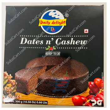 Daily Delight  Dates N Cashew Cake, 300 Grams