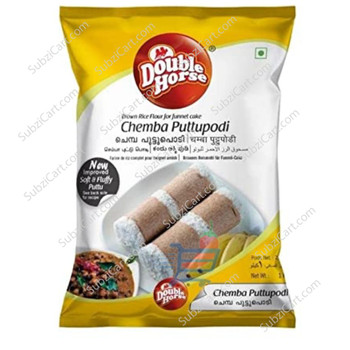 Double Horse Chemba Puttupodi, 1 Kg