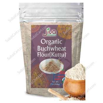 Jiva Organics Buckwheat Flour, 2 Lb