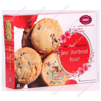Karachi Rose Shortbread Biscuit, 250 Grams