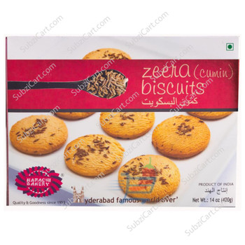 Karachi Zeera Biscuits, 400 Grams
