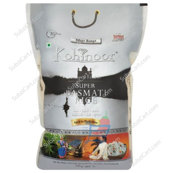 Kohinoor Silver Range Basmati Rice, 4 Lb