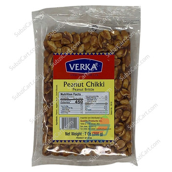 Verka Peanut Chikki, 200 Grams