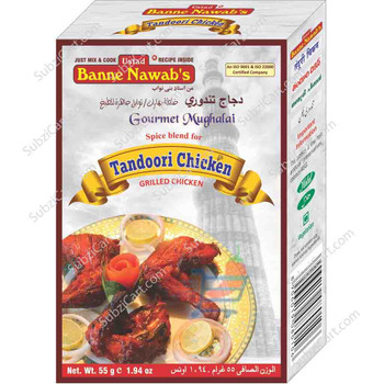 Banne Nawab's Tandoori Chicken Masala, 55 Grams