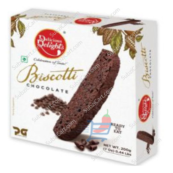 Delicious Delight Biscotti Chocolate   200 Grams