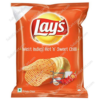Lays Hot And Sweet Chilli, 52 Grams