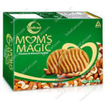 Moms Magic Cashew And  Almond Cookies, 250 Grams