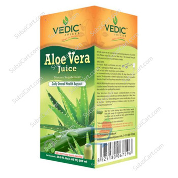 Vedic Aloe Vera Juice, 500 Ml