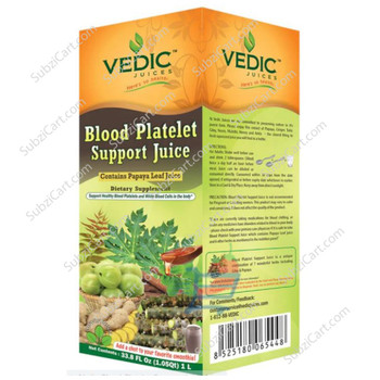 Vedic Blood Platelet Support Juice, 1 Lit