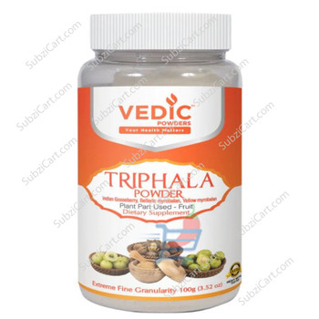 Vedic Triphala Powder, 100 Grams