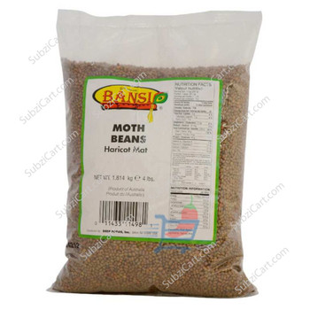 Bansi Moth Beans, 4 Lb