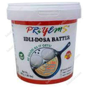 Priyems Jumbo Idli Dosa Batter, 1 Gallon