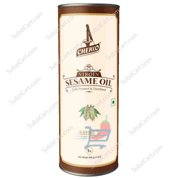 Chekko Virgin Sesame Oil, 1 Lit