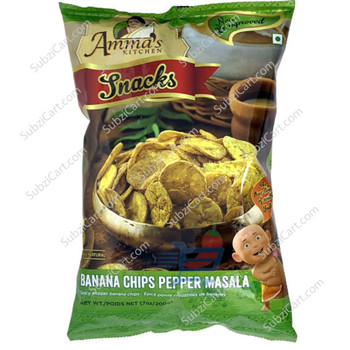 Ammas Banana Chips Pepper Masala, 200 Grams