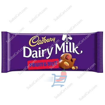 Cadbury Dairy Milk Fruit N Nut, 110 Grams