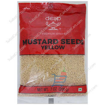 Deep Yellow Mustard Seed, 200 Grams
