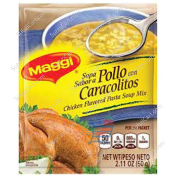 Maggi Chicken Flavor Noodles Soup Mix, 2.11 Oz