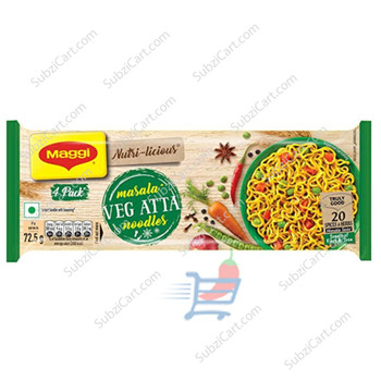 Maggi Masala Veg Atta Noodles, 290 Grams