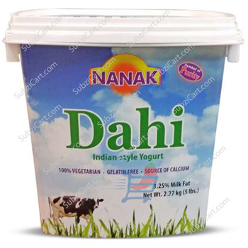 Nanak Dahi Indian Style Yogurt, 5 Lb