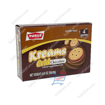Parle Kreams Gold Chocolate, 266.88 Grams