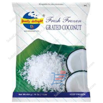 Daily Delight Grated Coconut Frozen, 1 Lb