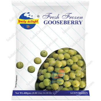 Daily Delights Gooseberry Frozen, 400 Grams