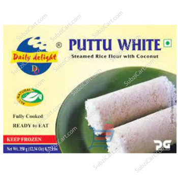 Daily Delight Puttu White Frozen, 350 Grams