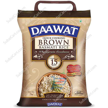 Daawat Quick Cooking  Brown Basmati Rice, 10 Lb