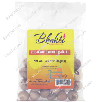 Bhakti Pooja Nuts Whole Small, 3.5 Oz