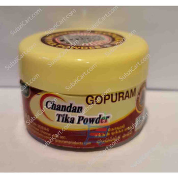 Gopuram Chandan Tika Powder, 20 Grams