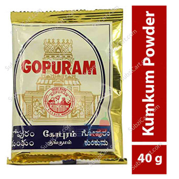 Gopuram Fragrance Kumkum, 40 Grams