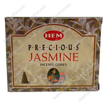 Hem Jasmine Incense Cone, 10 Pc