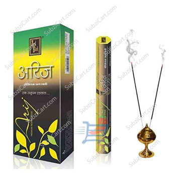 Zed Black Arji Incense, 6 Pack
