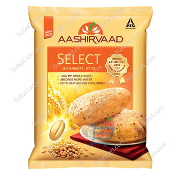Aashirvaad Select Sharbati Atta, 10 Lb