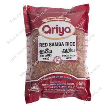 Ariya Red Samba Rice, 5 Kg