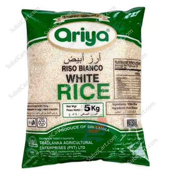 Ariya White Rice, 5 Kg