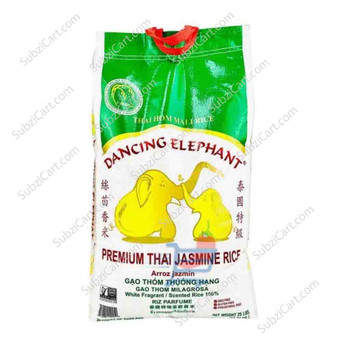 Dancing Elephant Jasmine Rice, 20 Lb