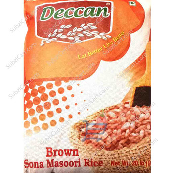 Deccan Brown Sona Masoori, 10 Lb