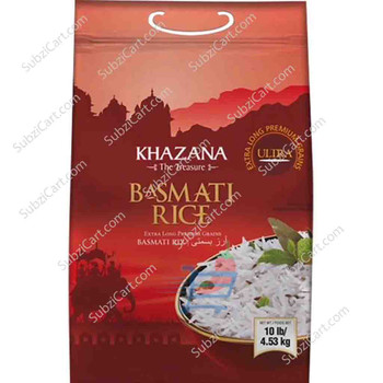 Khazana Basmati Rice Ultra, 10 Lb