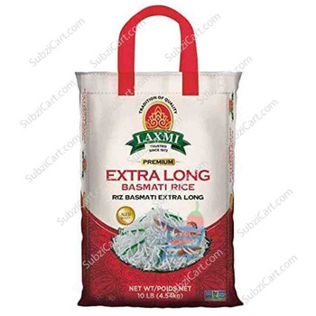 Laxmi Extra Long Basmati Rice, 10 Lb