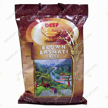 Deep Brown Basmati Rice, 10 Lb