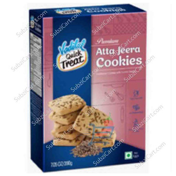 Vadilal Atta Jeera Cookies, 200 Grams