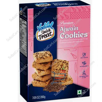 Vadilal Ajwain Cookies, 200 Grams