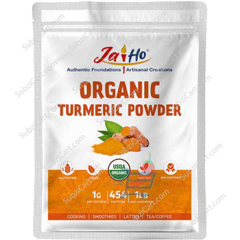 Jaiho Organic Turmeric Powder, 1 LB